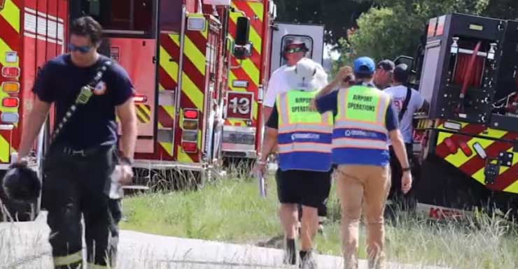 Equipos de emergencia responden tras accidente de una avioneta en Kissimmee