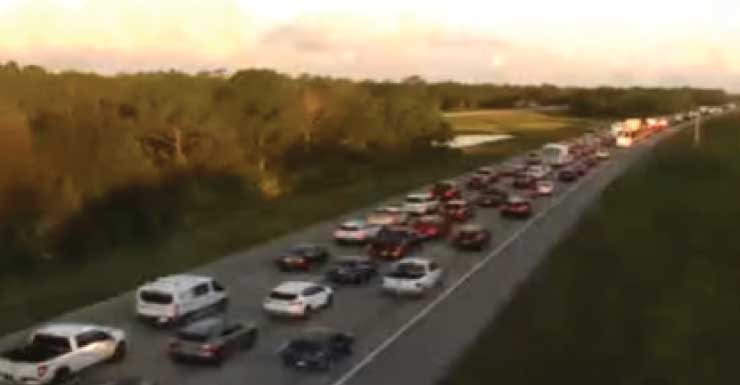 Más de 25 minutos de retraso por accidente en la I-75 la mañana del jueves