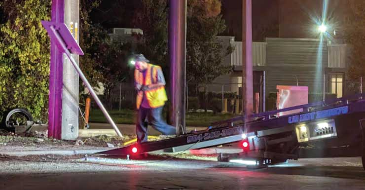 Motociclista muere tras chocar contra un poste de concreto en Shad Road, según JSO