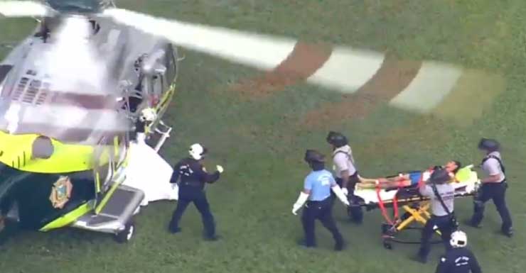 Mujer hospitalizada tras recibir un disparo en el hombro en Miami Gardens.