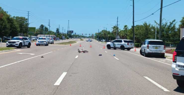 Niño de 10 años en bicicleta resulta gravemente herido tras ser atropellado por dos vehículos en Hudson, según la FHP