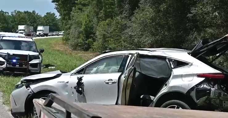 Persecución a alta velocidad en tres condados termina en el condado de Walton, sospechoso identificado