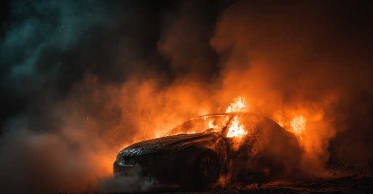 Persona encontrada sin vida tras incendio de una casa rodante en el condado de Flagler.