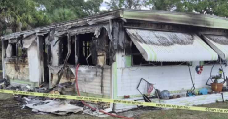 Una persona desplazada tras incendio en una casa móvil en Hallandale Beach