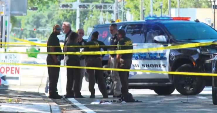 Video parece mostrar el momento en que un hombre fue baleado por un oficial en Miami Shores