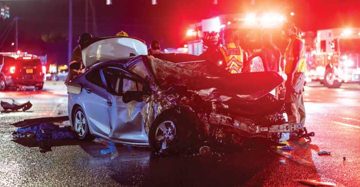 1 persona resulta herida en accidente que involucró un vehículo policial de Cape Coral