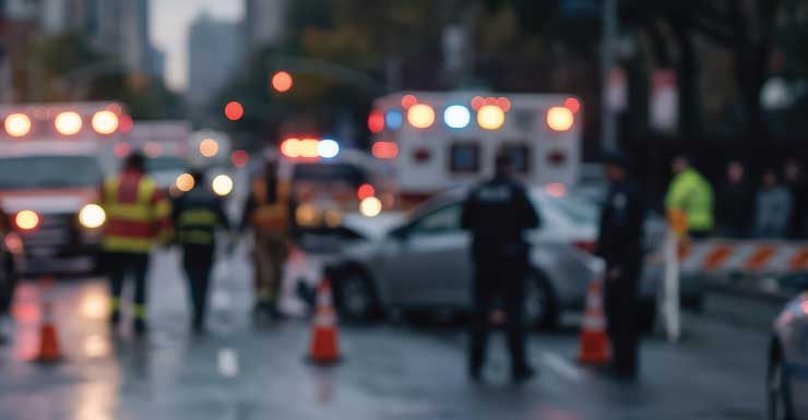 Accidente de tránsito bloquea carriles en Highway 98 en Miramar Beach