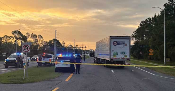 Accidente fatal cierra los carriles hacia el este de State Road 16 cerca de la I-95 en el condado de St. Johns