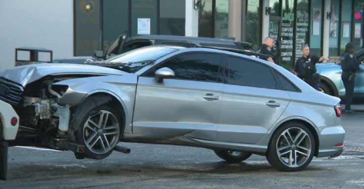 Hombre detenido tras huir de la escena de un accidente automovilístico en Margate, informa la policía
