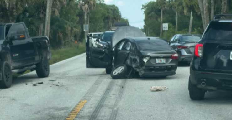 Reabren todos los carriles tras choque frontal en el Condado de Martin