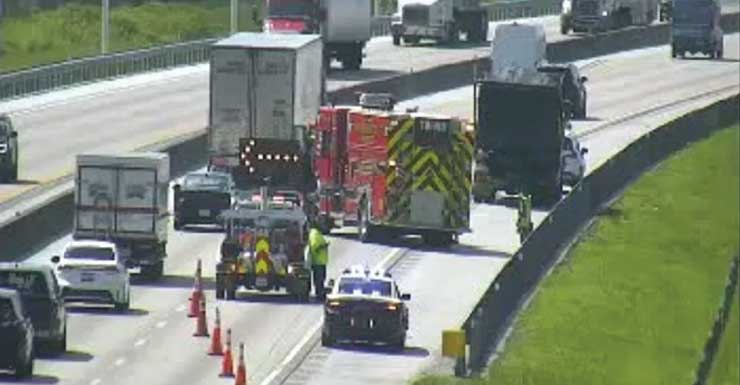 Retrasos se extienden al Condado de Martin mientras accidente en la Turnpike del Condado de Palm Beach provoca congestión en los carriles sur
