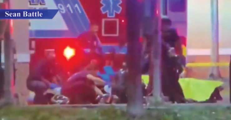Sospechoso continúa prófugo tras apuñalamiento mortal en una estación de servicio de Miramar