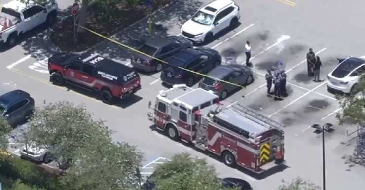 BSO: Un herido y una persona retenida tras un tiroteo frente a un Walmart de North Lauderdale