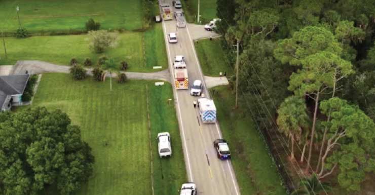 1 muerto en accidente en Cemetery Road y Dana Road en Buckingham