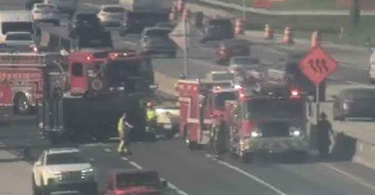 Accidente en la Turnpike de Florida en dirección norte en Boca Raton provoca retrasos durante el tráfico de la mañana