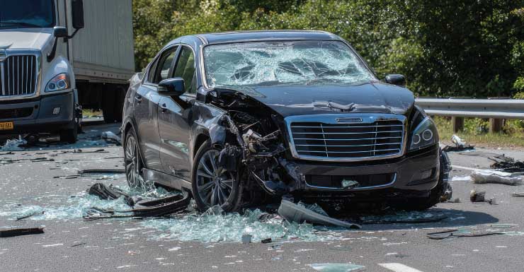 Accidente entre camión y automóvil cierra intersección de Highway 70 en el condado de Okeechobee