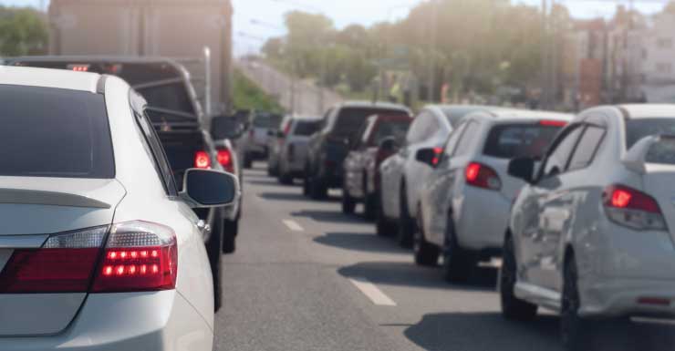 Alerta de tráfico Accidente bloquea la intersección de Hwy 83 y Hwy 192
