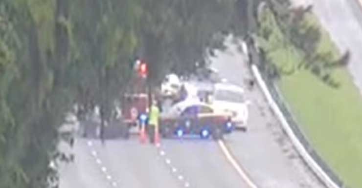Carriles de la I-75 en el condado de Marion reabiertos después de un accidente