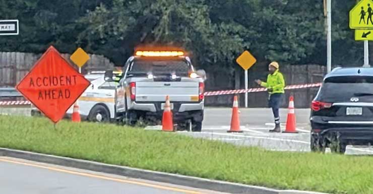 Ciclista muere tras ser atropellado por un camión en McCormick cerca de Kernan Boulevard