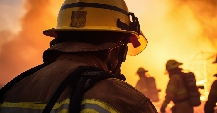 Cinco personas hospitalizadas después de que un camión transportador de vehículos y una motocicleta chocaran en la Turnpike en Lauderhill, seguido de un segundo accidente e incendios