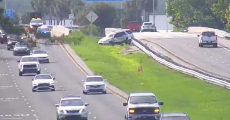 Conductores enfrentan retrasos de 4 millas en la I-275 por accidente ocurrido el miércoles por la mañana