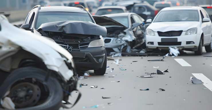 Dos personas hospitalizadas tras un accidente de varios vehículos cerca de un concesionario Tesla en Miami Gardens, informan las autoridades