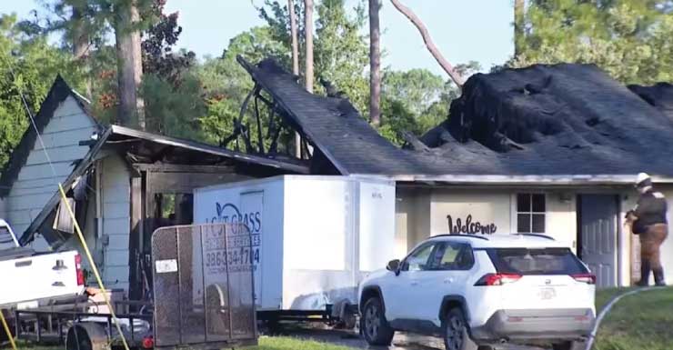 Hombre y perro mueren en incendio de una vivienda en DeLand, según las autoridades