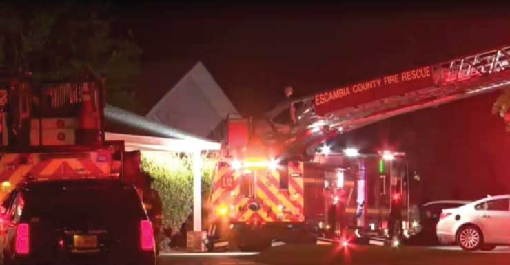 Incendio se desata en una unidad de una comunidad de vivienda asistida en Escambia County