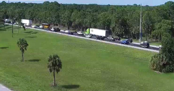Reportan accidente mortal en la I-95 en el condado de St. Lucie