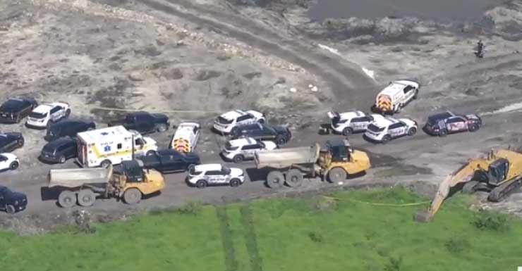 Trabajador de la construcción muere después de ser sacado de un estanque de retención tras un accidente con una excavadora en Davie