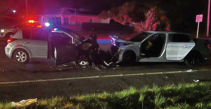 2 muertos y 2 gravemente heridos en un accidente de frente en el condado de Polk
