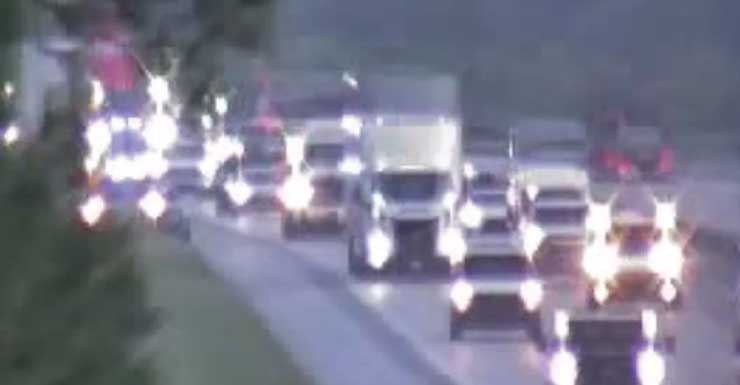 Accidente de varios vehículos bloquea el arcén de Florida’s Turnpike en el condado de Martin