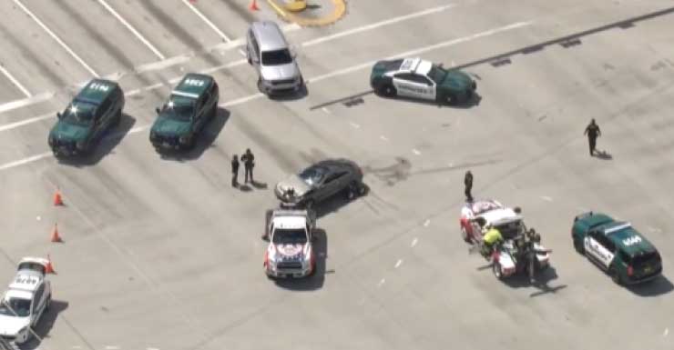 Ayudante del sheriff de BSO y conductor hospitalizados después de un accidente en North Lauderdale
