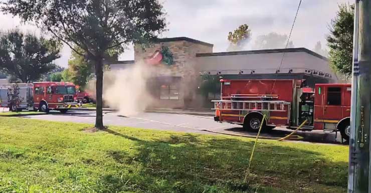 Equipos extinguen incendio en Chili’s de 9 Mile Road en Pensacola; investigación en curso