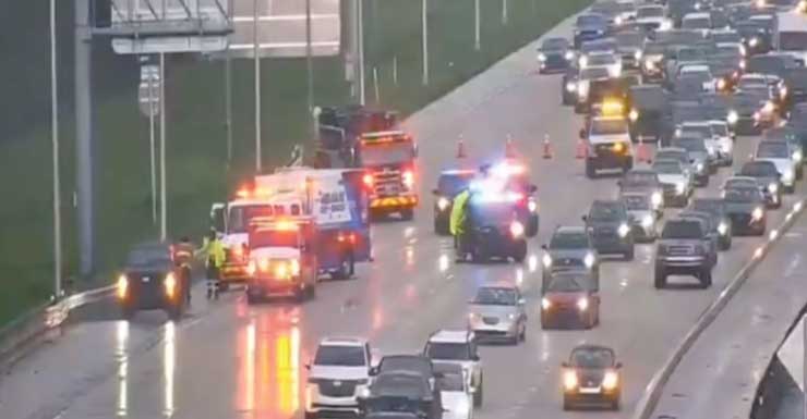Hombre muere después de ser atropellado mientras cambiaba un neumático en la I-75 hacia el norte en Miramar