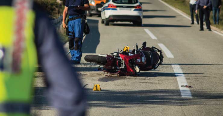 Hombre muere en accidente de motocicleta en la U.S. 19