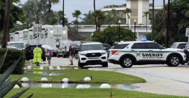 La Oficina del Sheriff del Condado de Palm Beach responde a un tiroteo en el que estuvo involucrado un agente en South Palm Beach