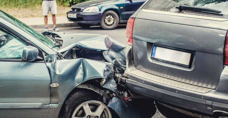 Accidente de varios vehículos causa grandes retrasos en el tráfico en Parker