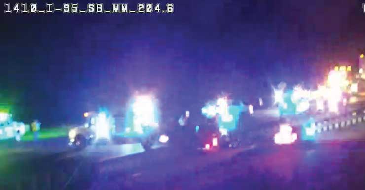 Carriles de la I-95 en dirección norte reabren en el condado de Brevard tras un accidente