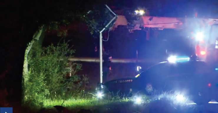 Conductor que huía de una detención en SR 826 se sale de la vía en Miami Lakes y choca contra una patrulla de la FHP; cierran una rampa de acceso
