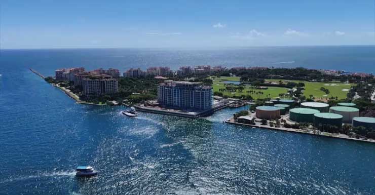 Hombre de 63 años es golpeado por la hélice de una embarcación cerca de la marina de Fisher Island, según la FWC