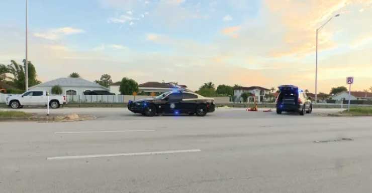 Peatón es atropellado y muere tras ser embestido por una camioneta en SW 8th Street, en Tamiami, según la FHP