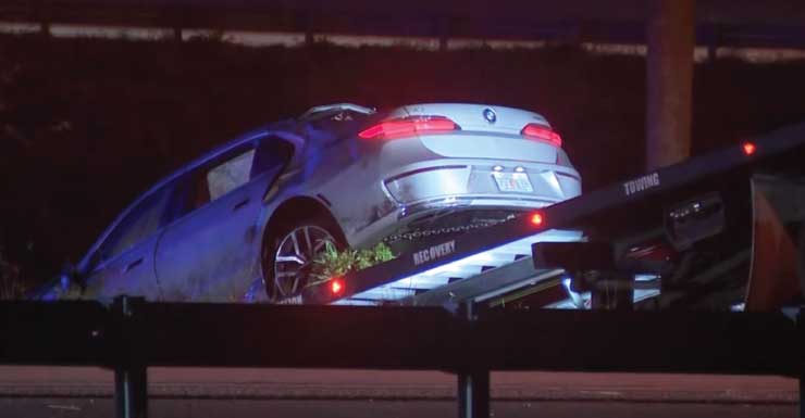 Tres personas hospitalizadas después de que un BMW volcara durante una persecución de la FHP en Miami Lakes, según las autoridades